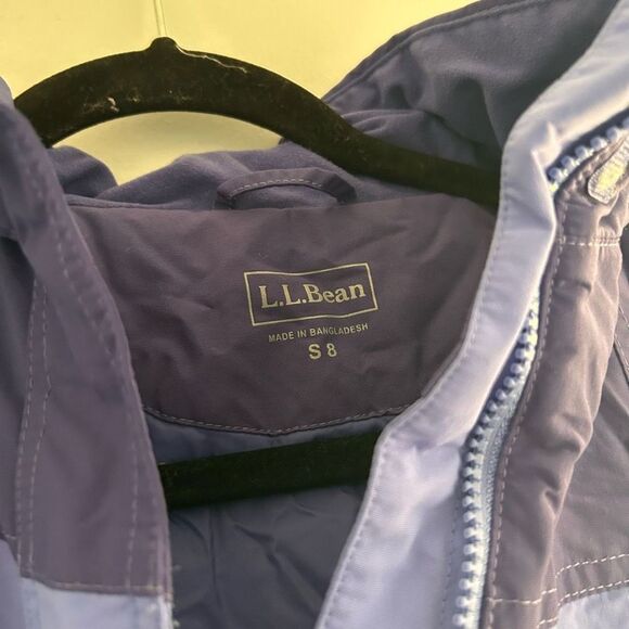 L.L Bean Kids Coat Windbreaker Waterproof Windproof - Picture 2 of 4